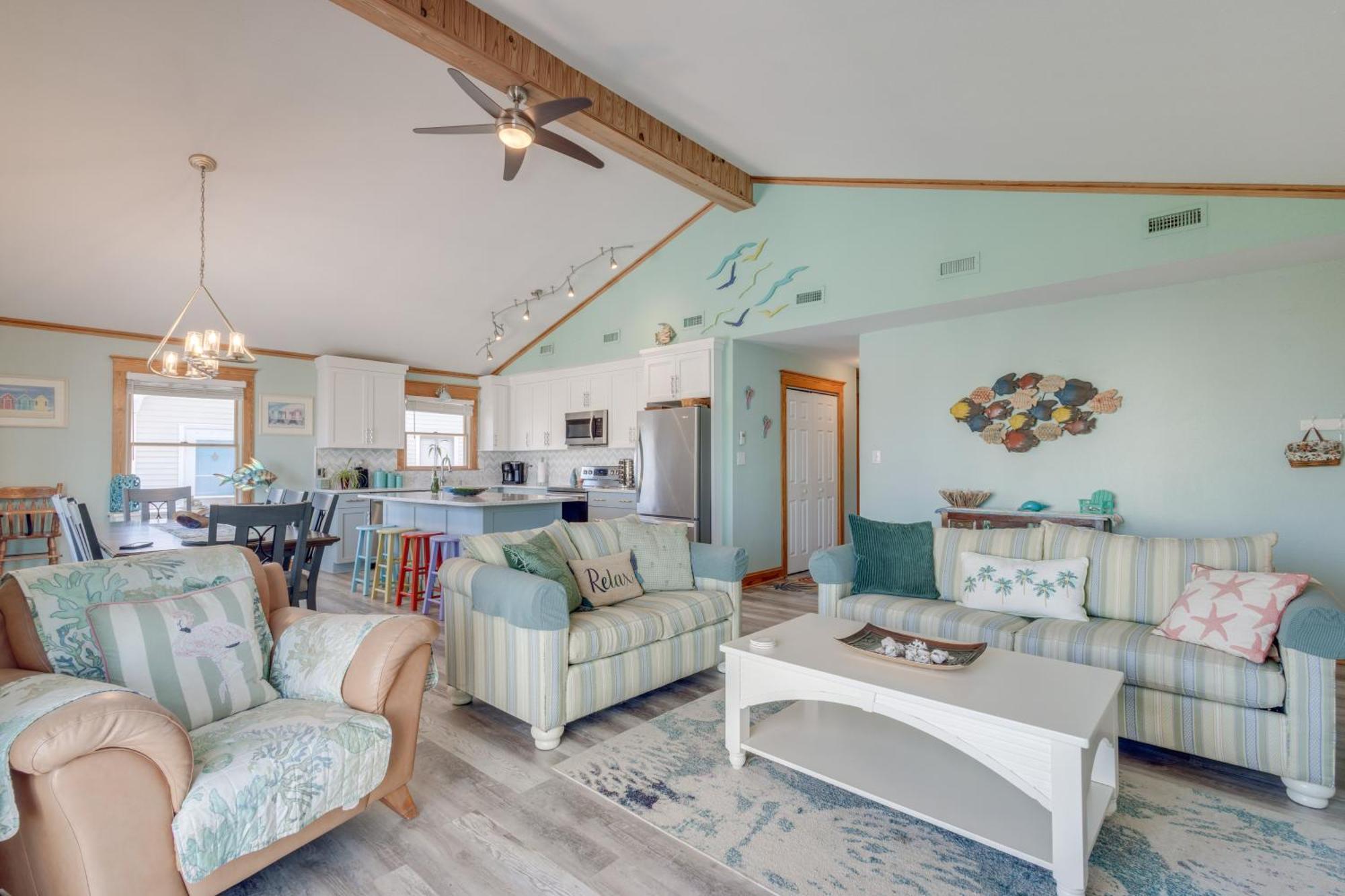Coastal Home With Deck And Outdoor Shower Kill Devil Hills Exteriér fotografie